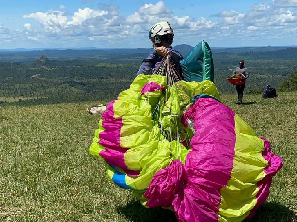 Preparando para voo